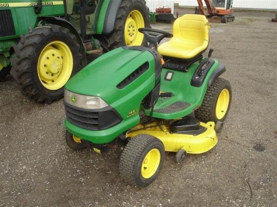 John Deere 145 Automatic In Ejstrupholm Denmark John Deere 145 Automatic In