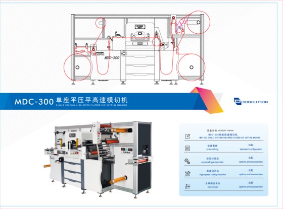MDC-300 单座高速模切机
