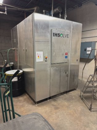 IHSolve IHS-1250T Solvent Distillation System in Woodruff, SC, USA