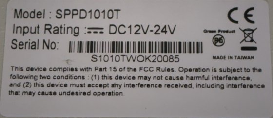 NEXCOM SPPD1010T HMI OPERATOR INTERFACE