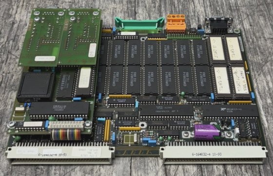 KEBA D1633C-1 E-CPU-186B CPU CIRCUIT