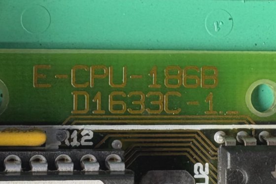 KEBA D1633C-1 E-CPU-186B CPU CIRCUIT