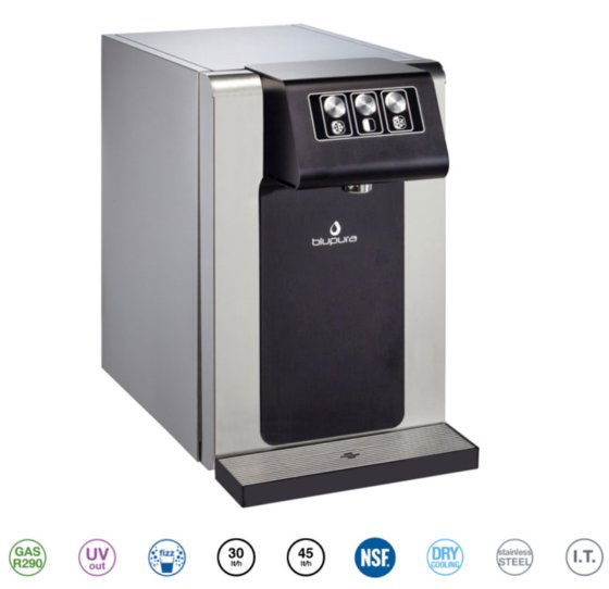 Refrigerated countertop fountain 30/45 litres/h cold still water, room