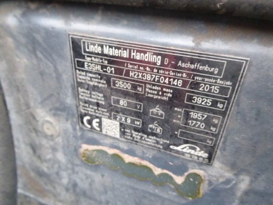 2015 Linde E35HL-01