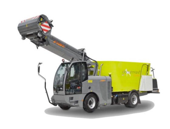 立式搅拌车 / 自走式 / 侧卸料