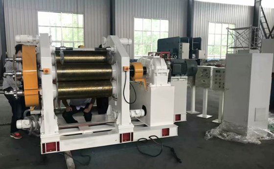 医用橡胶压延机生产线