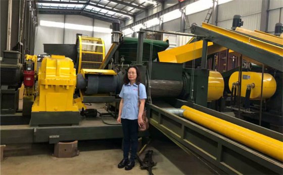 全自动废旧轮胎胶粉线