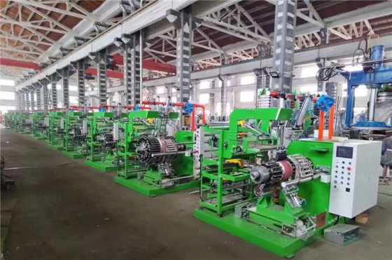 STB全自动弹簧反包成型机