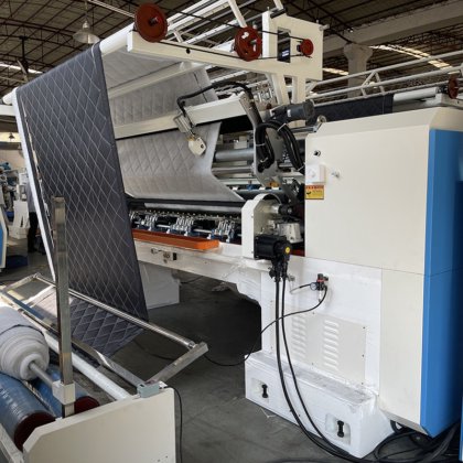 Zolytech伺服驱动织造垫被缝纫设备链缝