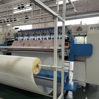 ゾリーテック WV8 高速コンピュータ制御チェーンステッチ マットレスキルティング機 25.4mm針間隔