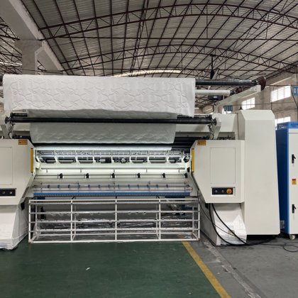 Zolytech高速计算机化链式缝纫工业被褥机，针距25.4mm