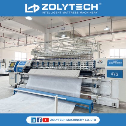 Zolytech 串珠锁边电脑多针拼花缝纫机