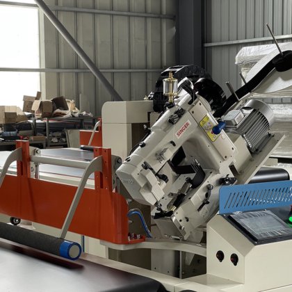 ゾリーテック コンピューター制御 自動マットレス テープ縁機 フリッピング縫製