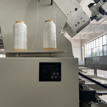 Zolytech 购买半自动床垫封边机 马琪娜 柔到 床垫