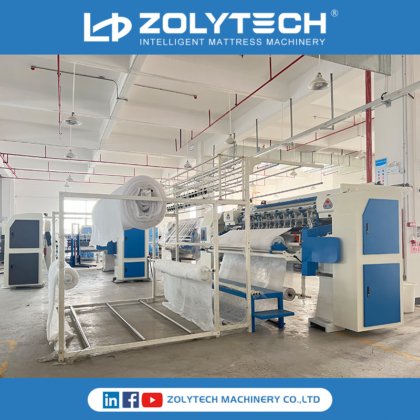 Zolytech购买用于床垫生产的高速电脑刺绣/拼花机
