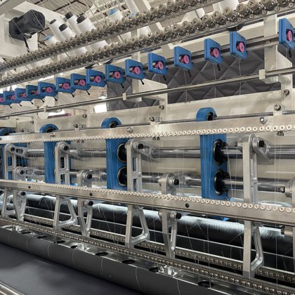 ゾリーテック マットレス製造機 マルチニードル キルティング機 マットレスとブランケット用キルティング機