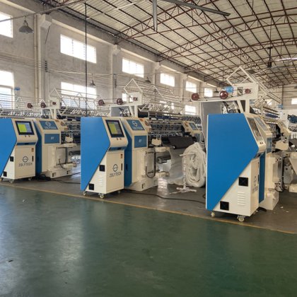 Zolytech多针锁边缝制机在服装生产行业