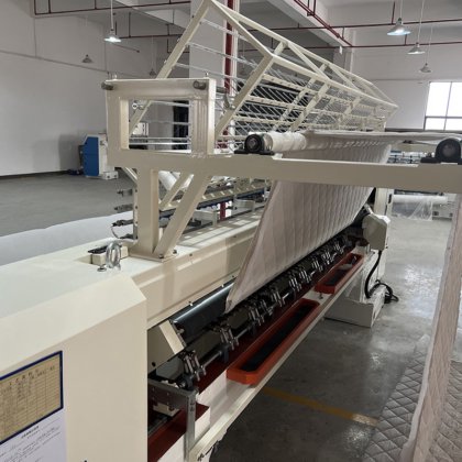 Zolytech 锁边锁缝持续拼接床垫缝 quilting 机 适用于羽绒被