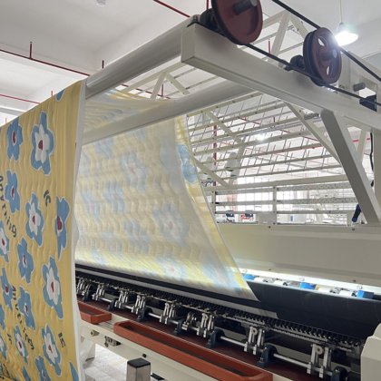 Zolytech 电脑穿梭拼花机用于床垫拼花机