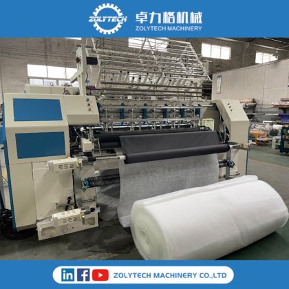 ゾリーテック多針刺し布団縫い機 自動縫い機 布団カバー用 本縫い縫い機