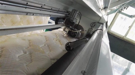 Zolytech 3.17KW 金属床垫罩自动毯裁切机 操作简单 10