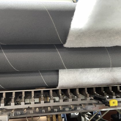 Zolytech 电脑锁边多针拼布机 金稿 针床床垫机械