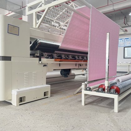 Zolytechビッグシャトルキルティング機 金属連続マットレスキルティング機 ブランケット用