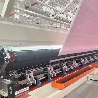 Zolytech 服装纺织铺棉机 电脑化拼花机