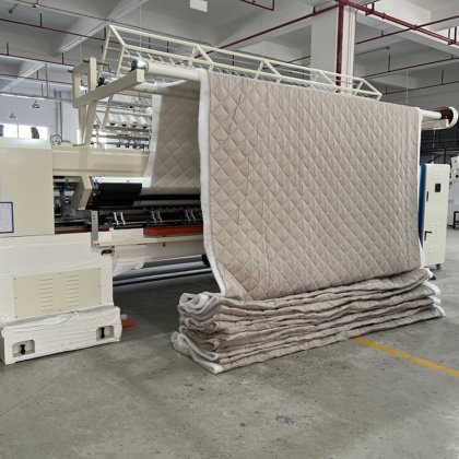 Zolytech 服装纺织铺棉机 电脑化拼花机