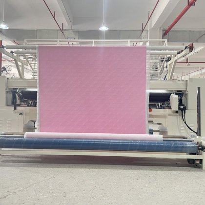 ゾリーテック産業用マットレスキルティング機 大型シャトル 作業服用