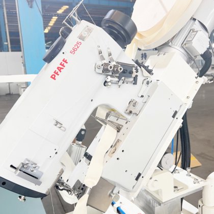 Zolytech 薄膜压边机用于垫片板 自动可调角度缝纫