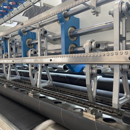 Zolytech機械キルティング コンフォーター フィブリック ローリング デバイス