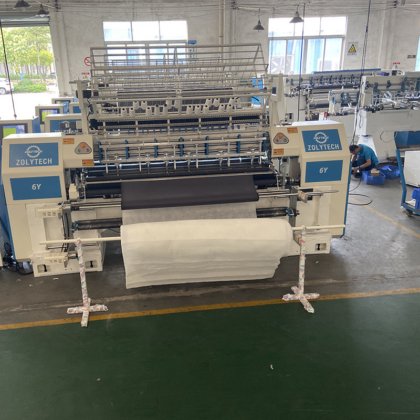 Zolytech機械キルティング コンフォーター フィブリック ローリング デバイス