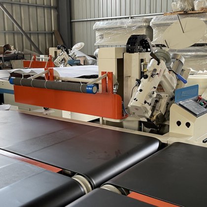 Zolytech 买全自动床垫带边封边机 自动翻转