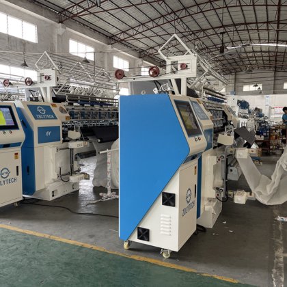 Zolytech高速电脑锁边被面拼缝机 60-130米/小时