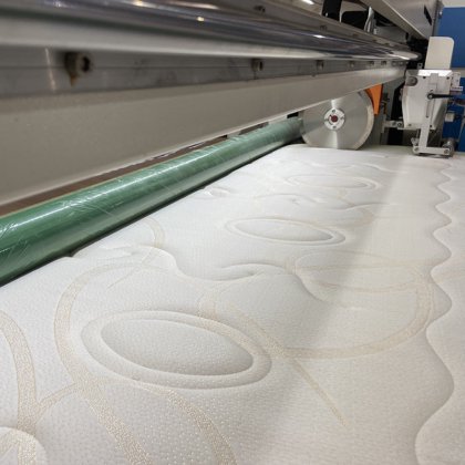 Zolytech 单针咬花机 电脑单头铺棉机