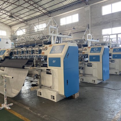 ゾリーテック中華精密キルティング機械 ダウンケット製作用