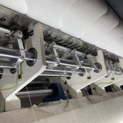 Zolytech 计算机化拼花系统 自动多针拼花机 80mm 厚度床垫边缘机