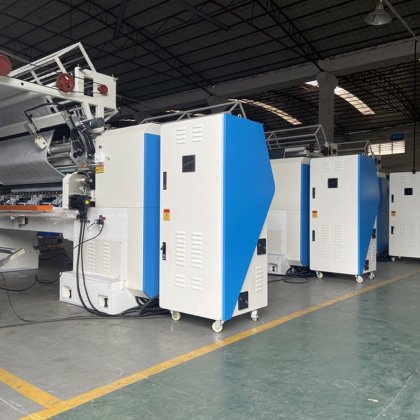 ゾリーテック睡眠袋シャトルコンピュータキルティング機 Garment企業向け