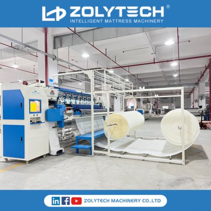 Zolytech 中古のキルティング機でマットレスを購入するメーカー