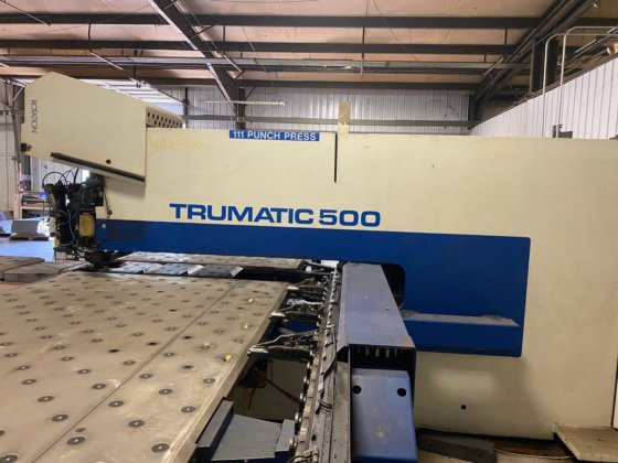 25 Ton Trumpf Trumatic 500 CNC Turret Punch, 1998 in Chicago, IL, USA
