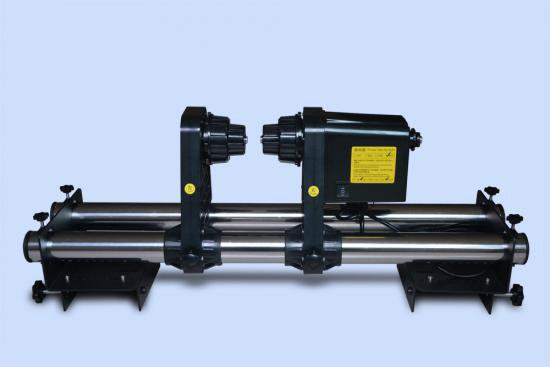 自動メディアダブルパワープリンター巻き取りリールシステム