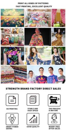 Tシャツ用24インチドライテキスタイル昇華プリンター