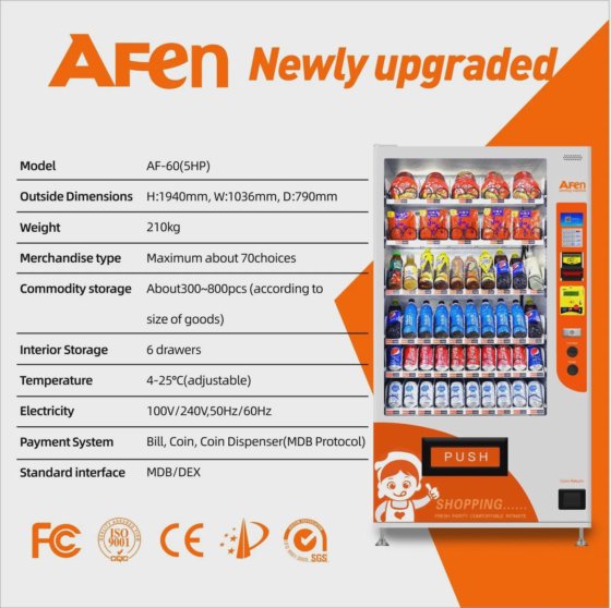 Self Service Automatic Interactive Vending