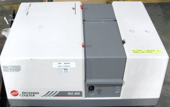 BECKMAN COULTER DU 800 Spectrophotometer. in Williamston, SC, USA?