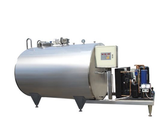 不锈钢 500 升牛奶冷却罐 牛奶冷冻冷却器