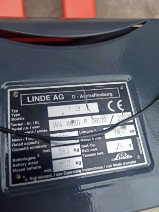 2003 Linde T 18