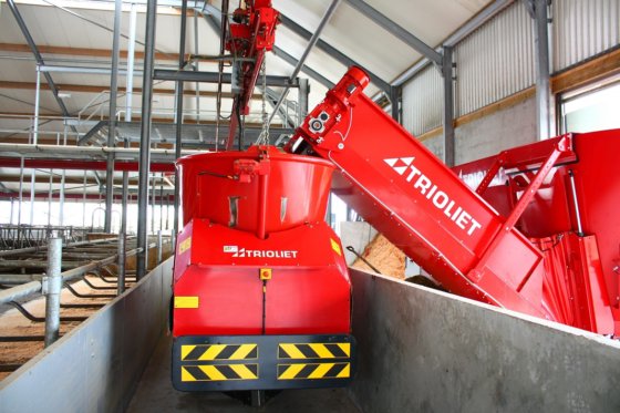 Trioliet Triomatic T10控制面板，用于自动饲喂系统