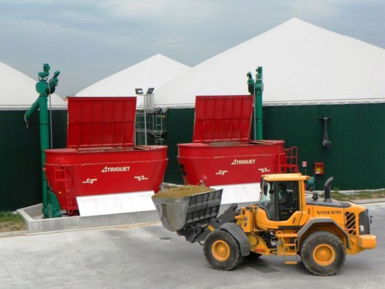 Trioliet Solomix 2沼气原料搅拌站