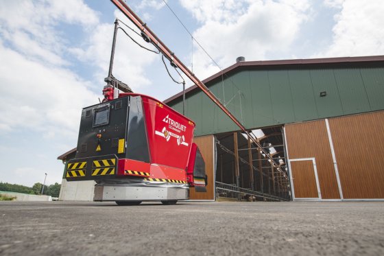 Trioliet Triomatic轮式饲喂机器人